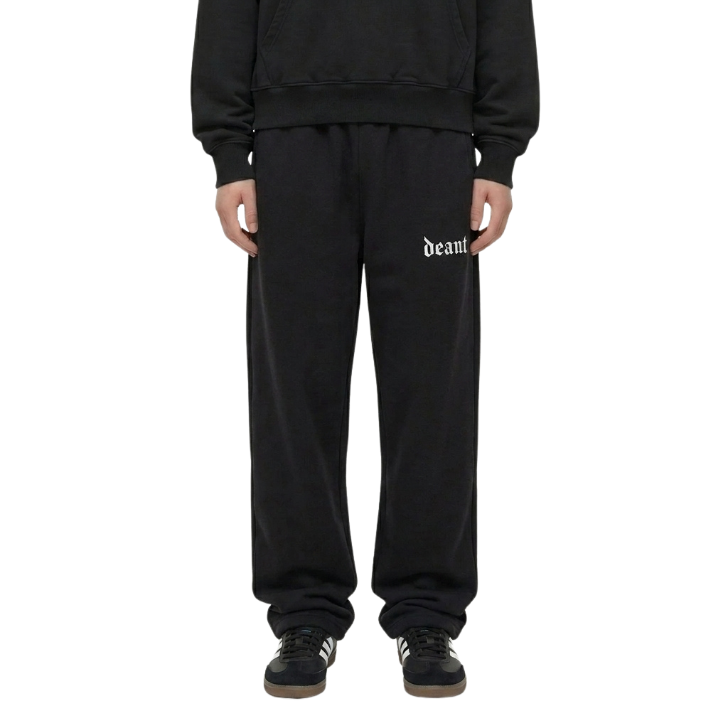 Deant Essentials Relaxed Fit Sweat Pants Black