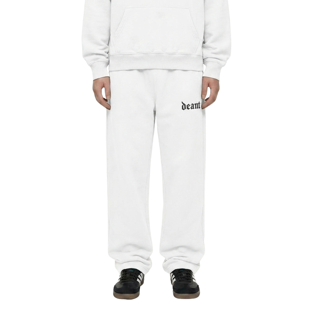 Deant Essentials Relaxed Fit Sweat Pants White