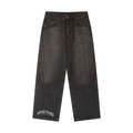 Vintage Wash Heavyweight Denim Jeans