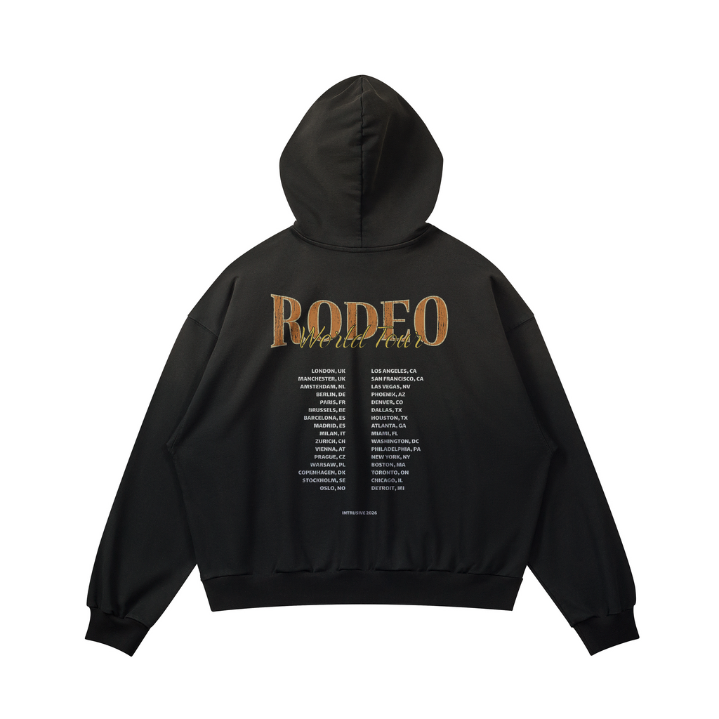 Deant Rodeo WT Boxy Fit Faded Hoodie
