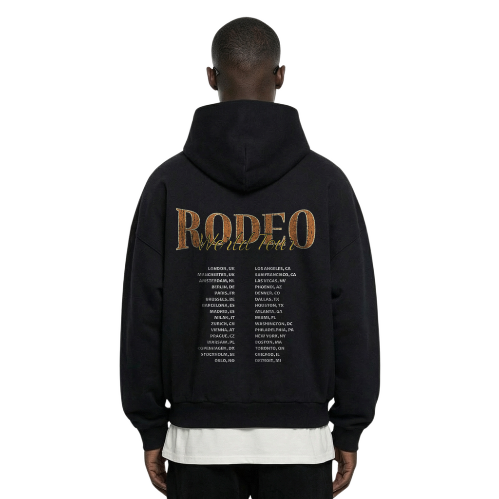 Deant Rodeo WT Boxy Fit Faded Hoodie
